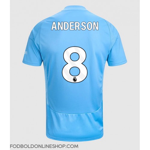 Nottingham Forest Elliot Anderson #8 Tredjetrøje 2024-25 Kortærmet